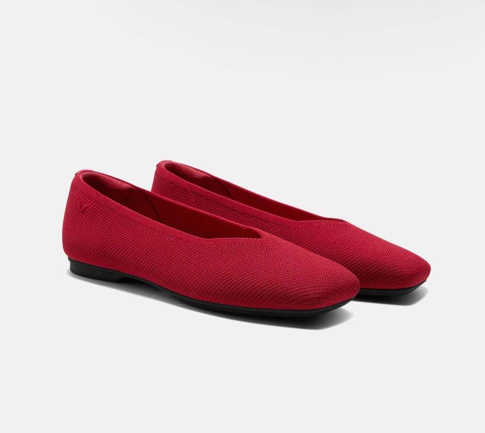 Vivaia Square Toe Margot V-cut flats size size 8.5